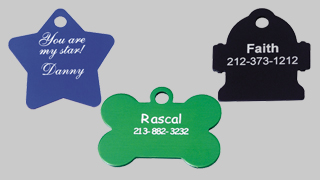 Engraved Dog Tags