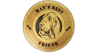 Man's Best Friend Plaque