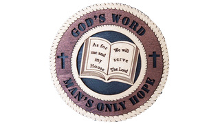 God's Word Plaque